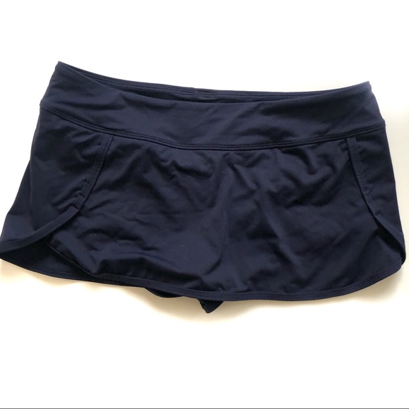 Athleta Other - Athleta Navy Kata Swim Skirt - Small